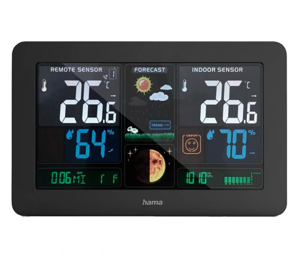 HAMA Stacja pogody premium z usb - 1145760 - zdjęcie 2